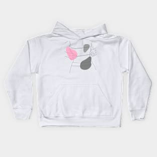 demi girl Kids Hoodie